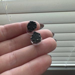 Black Kendra Scott Stud Earrings